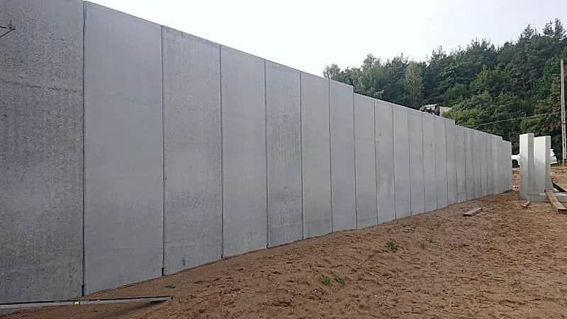 Mur oporowy betonowy: ceny różnych typów i koszty budowy