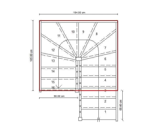 Ile miejsca zajmują schody? Zaskakujące wymiary różnych typów