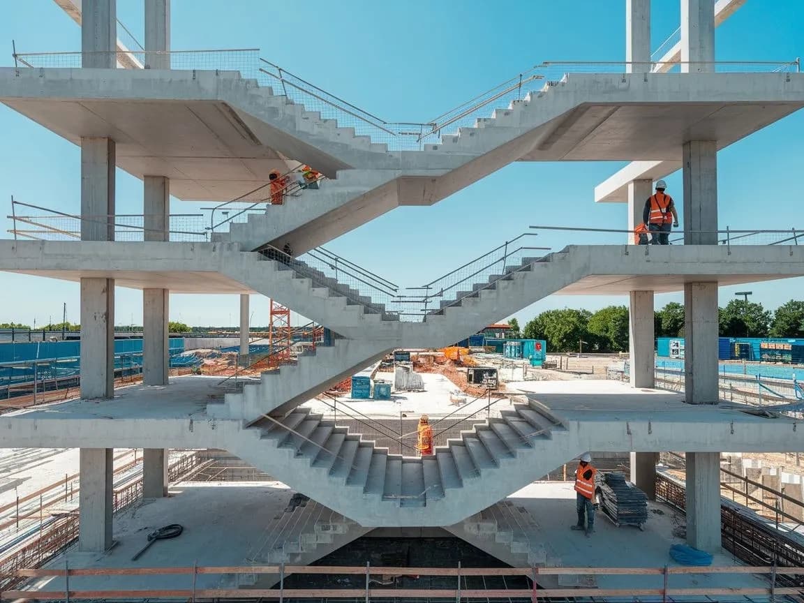 Ile za schody betonowe? Poznaj ukryte koszty budowy i wykończenia